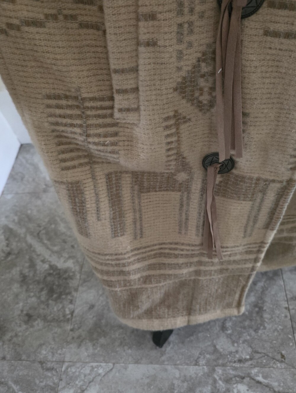 Woolrich Southwestern Wool Blanket Coat - Picture 11 of 16
